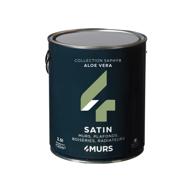 Saphyr Peinture Multi-supports Peinture aloe vera Satiné