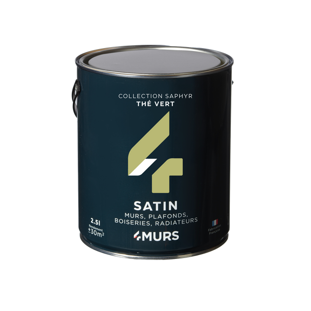 Saphyr Peinture Multi-supports Peinture thé matcha Satiné