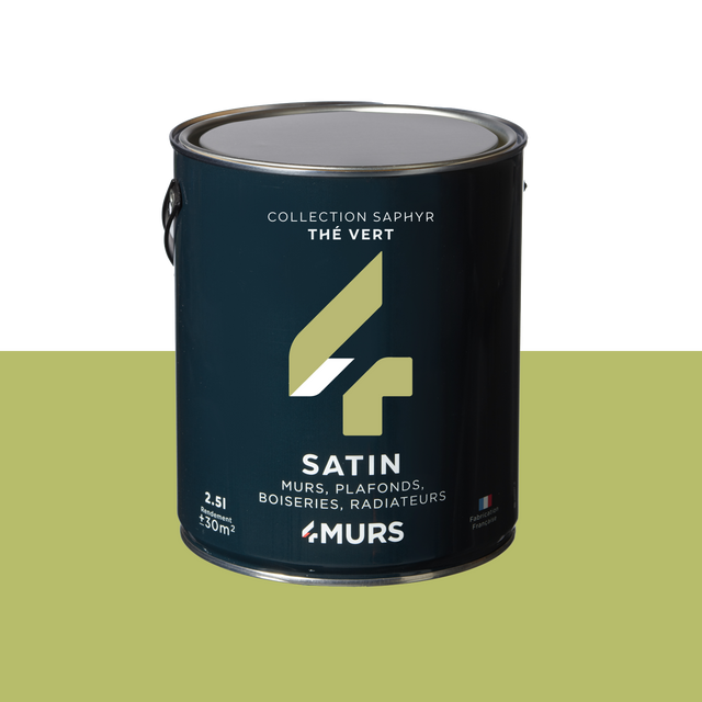 Saphyr Peinture Multi-supports Peinture thé matcha Satiné