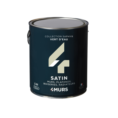 SAPHYR Peinture Saphyr Vert d'eau Satiné 2,5L