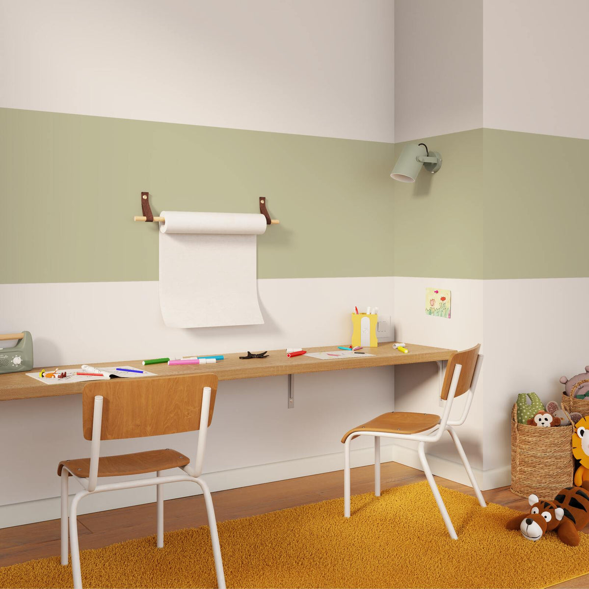 SAPHYR Peinture Saphyr Vert d'eau Satiné 2,5L