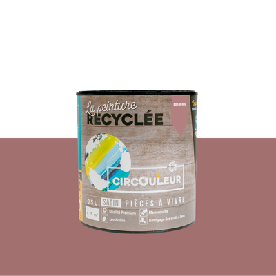 CIRCOULEUR Peinture Circouleur Bois de rose Satiné 0,5L
