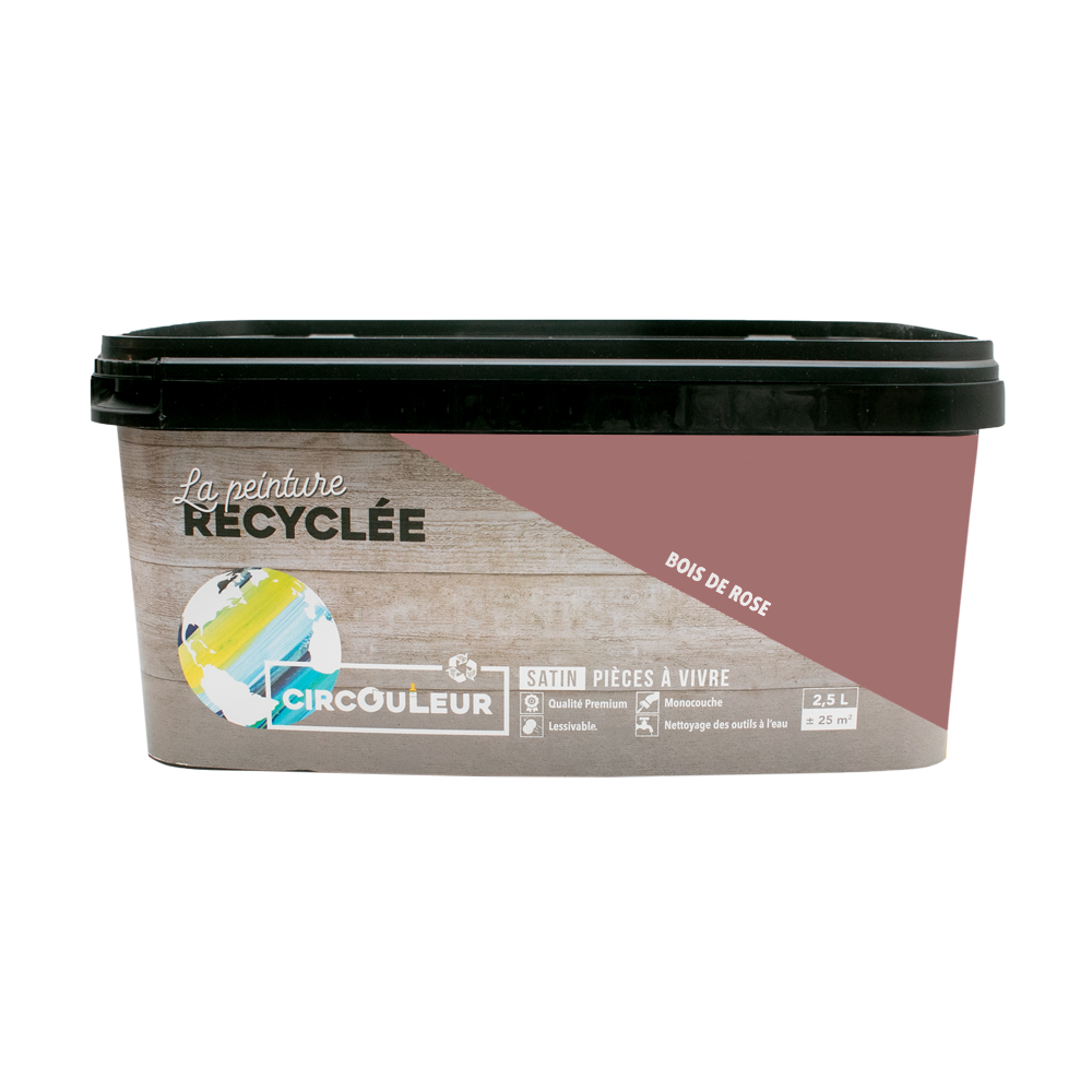 CIRCOULEUR Peinture Circouleur Bois de rose Satiné 2,5L