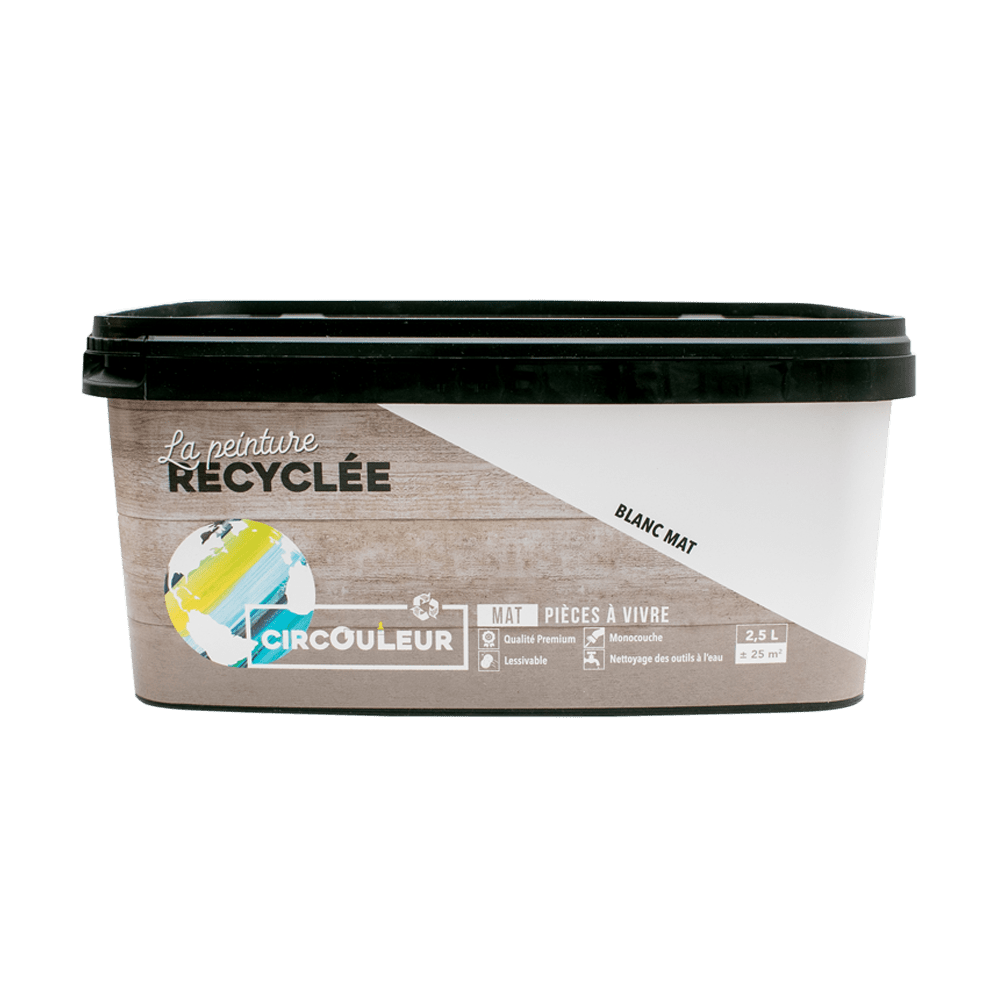 CIRCOULEUR Peinture Circouleur Blanc Mat 2,5L