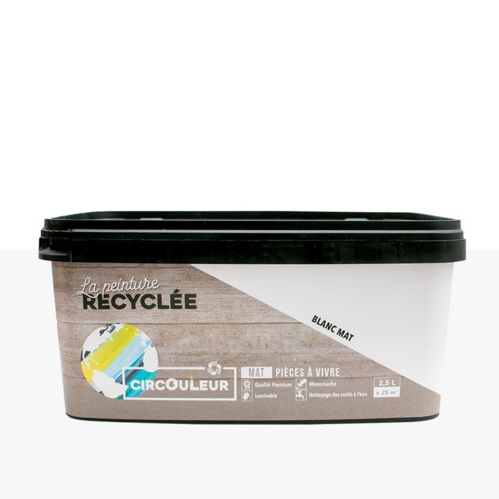 CIRCOULEUR Peinture Circouleur Blanc Mat 2,5L