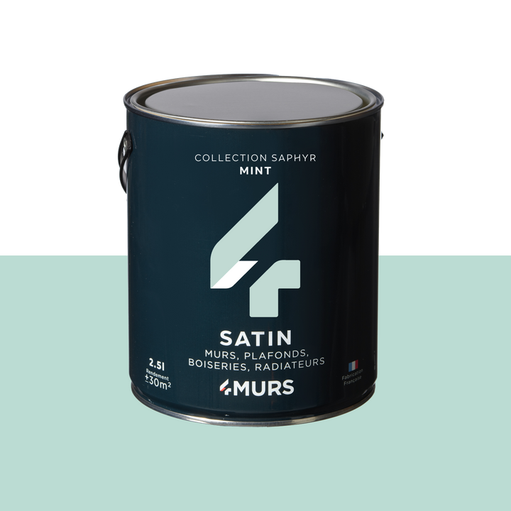 SAPHYR Peinture Saphyr Mint Satiné 2,5L