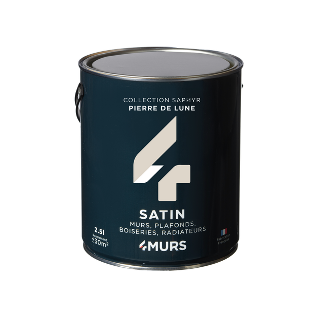 Saphyr Peinture Multi-supports Peinture pierre de lune Satiné
