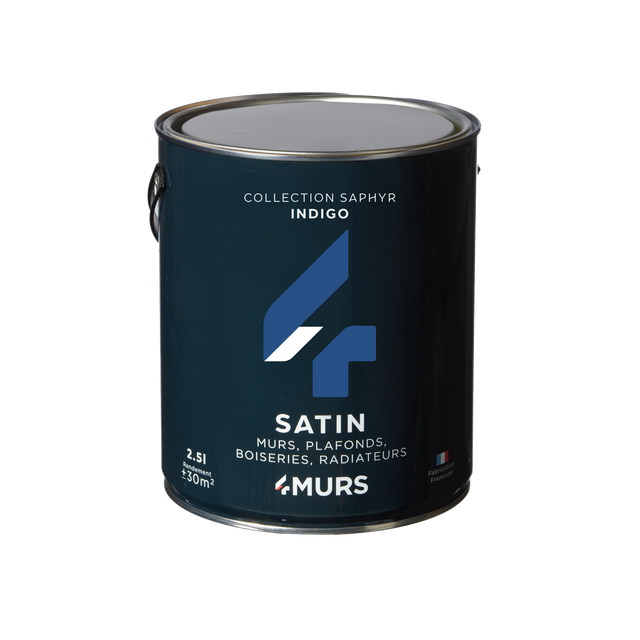 Saphyr Peinture Multi-supports Peinture indigo Satiné