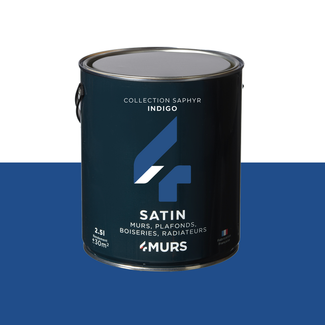 Saphyr Peinture Multi-supports Peinture indigo Satiné