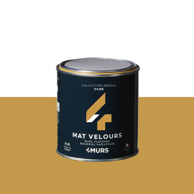 ABSOLU Peinture Absolu Ocre Mat 0,5L