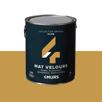 ABSOLU Peinture Absolu Ocre Mat 2,5L