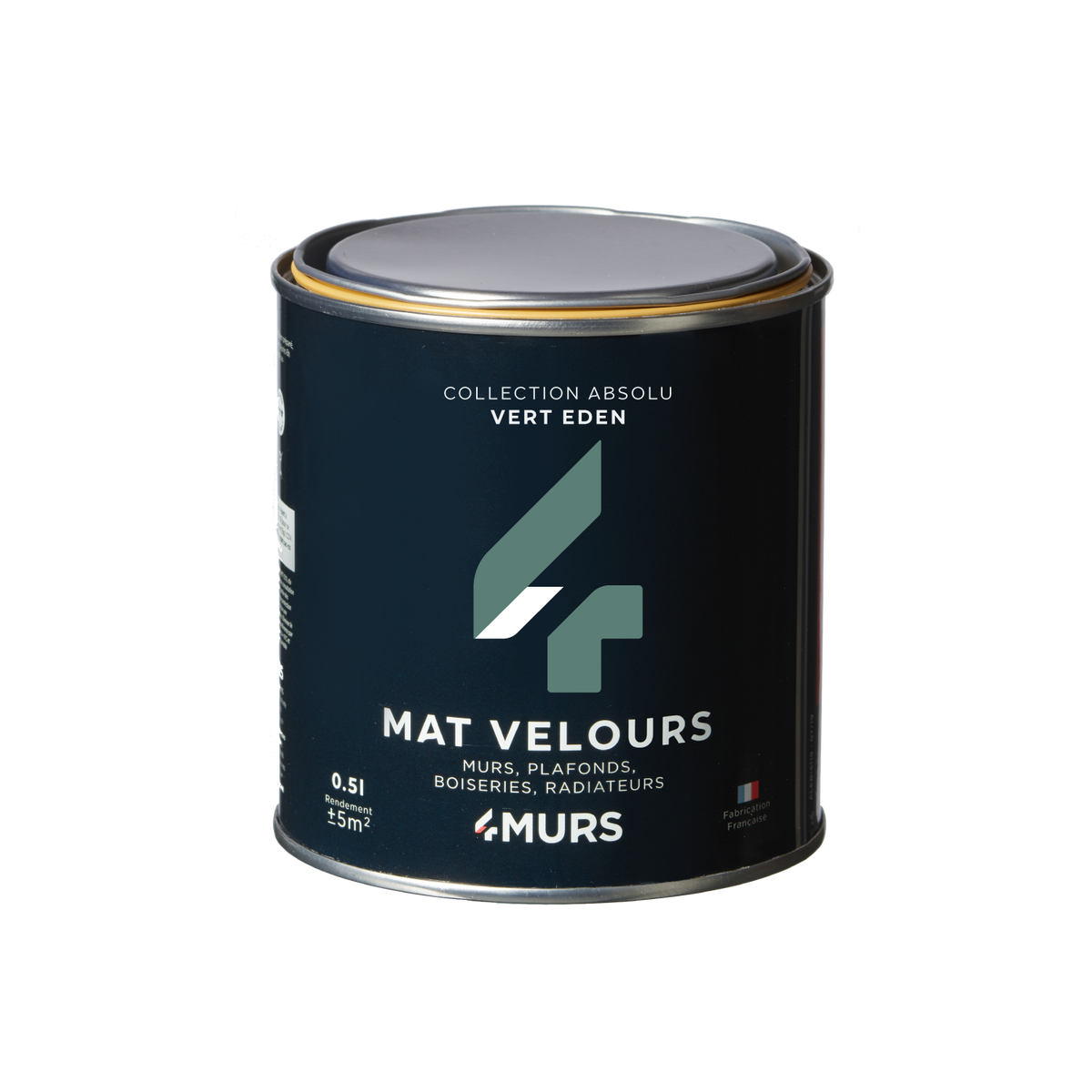 ABSOLU Peinture Absolu Vert eden Mat 0,5L