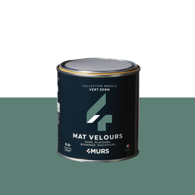 ABSOLU Peinture Absolu Vert eden Mat 0,5L