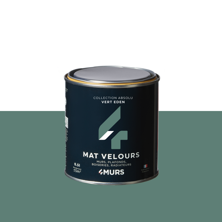 ABSOLU Peinture Absolu Vert eden Mat 0,5L