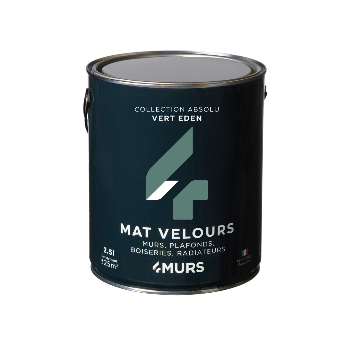 ABSOLU Peinture Absolu Vert eden Mat 2,5L