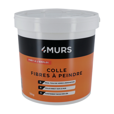 4MURS Colle fibre à peindre 4murs 10Kg