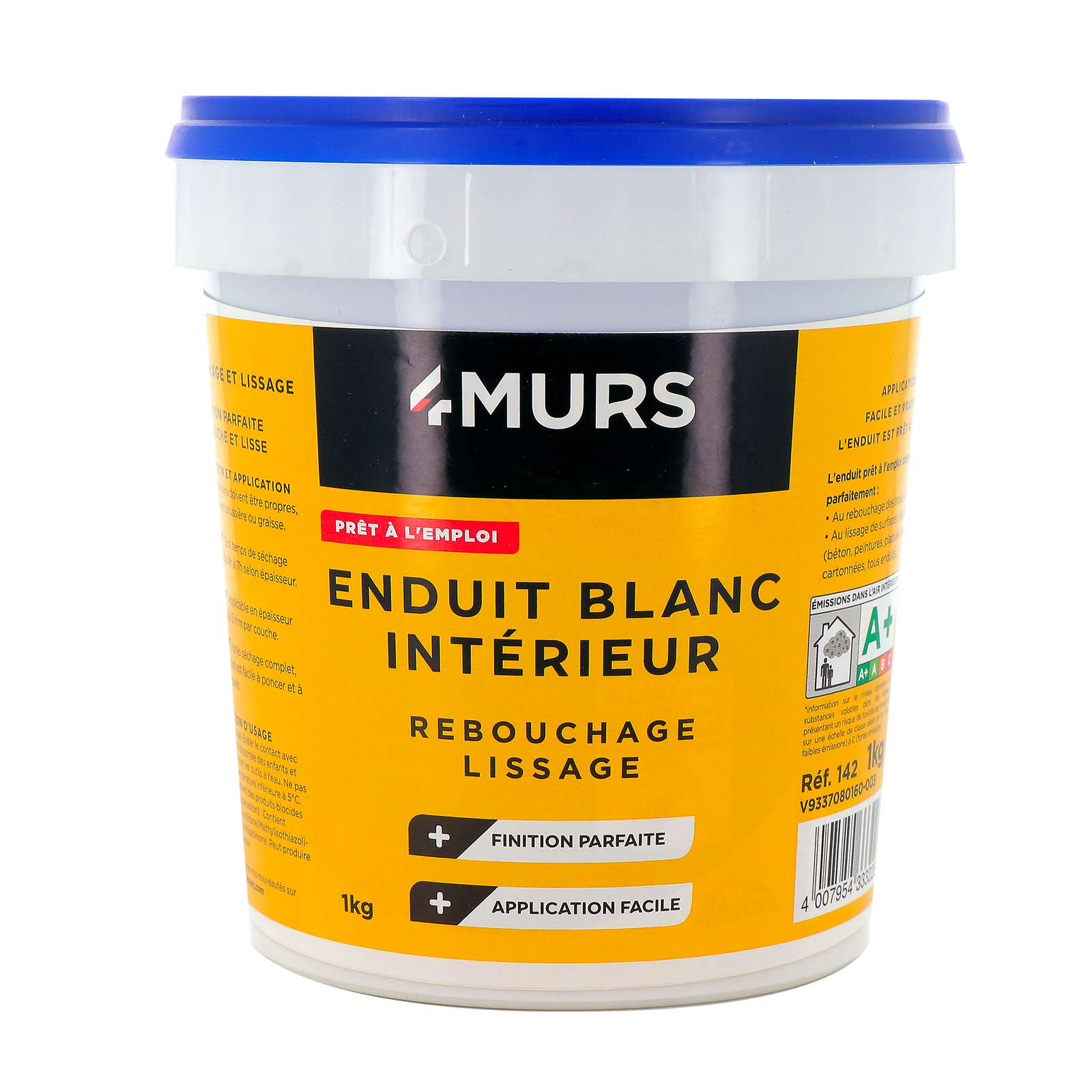 4MURS Enduit de rebouchage 1 Kg