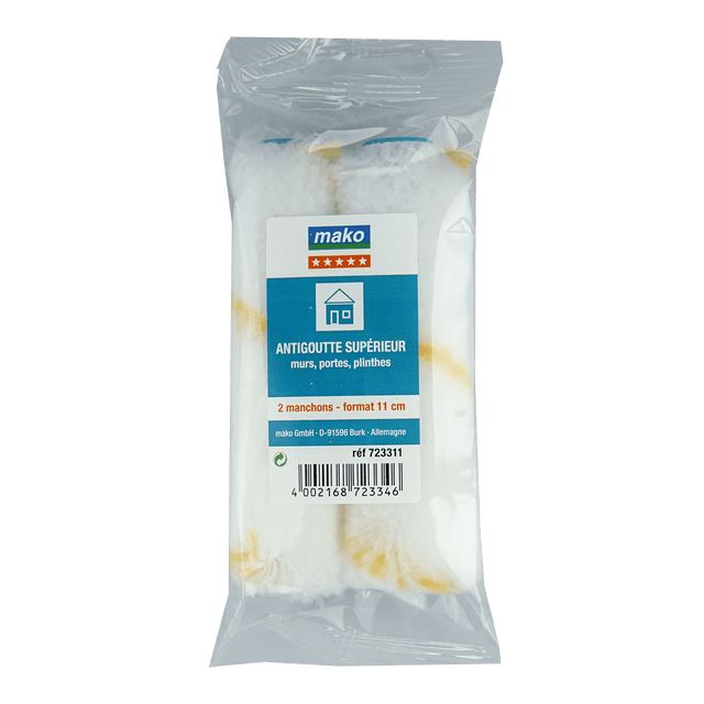 2 manchons antigoutte supérieur 11 cm