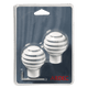 Embout Howlite Blanc brillant Brillant