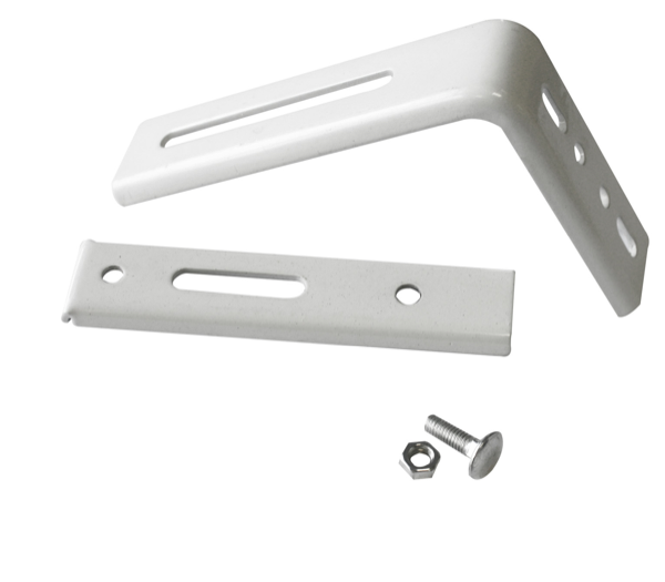 Set de toiles EQUERRES MURALES REGLABLES blanc de 6,0 à 16 cm