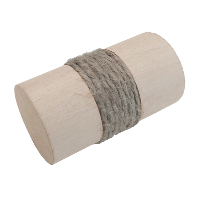 Embout Woody Brut cérusé Cérusé
