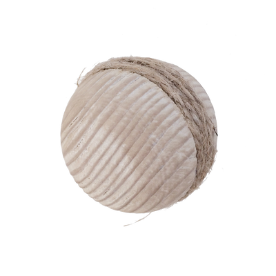 Embout Woody Brut cérusé Cérusé