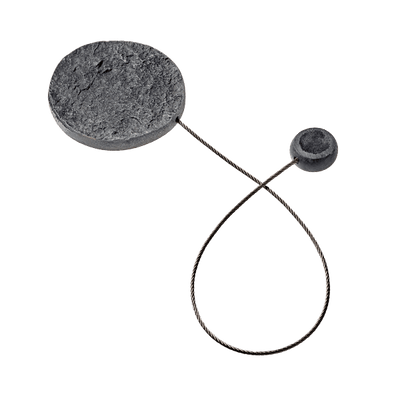 Embrasse aimantée Tim Gris