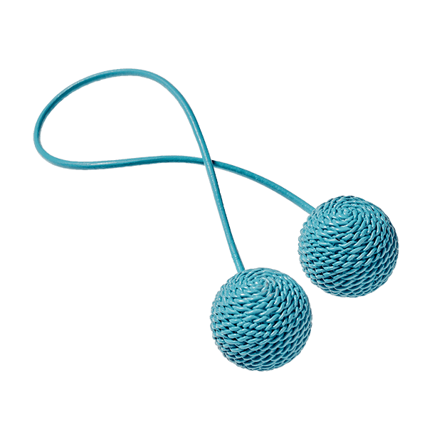 Embrasse aimantée FELLI coloris turquoise