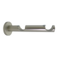 Support barre à rideau Zen Nickel mat Métal brossé