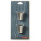 Embout Pyrite Satin nickel Métal brossé