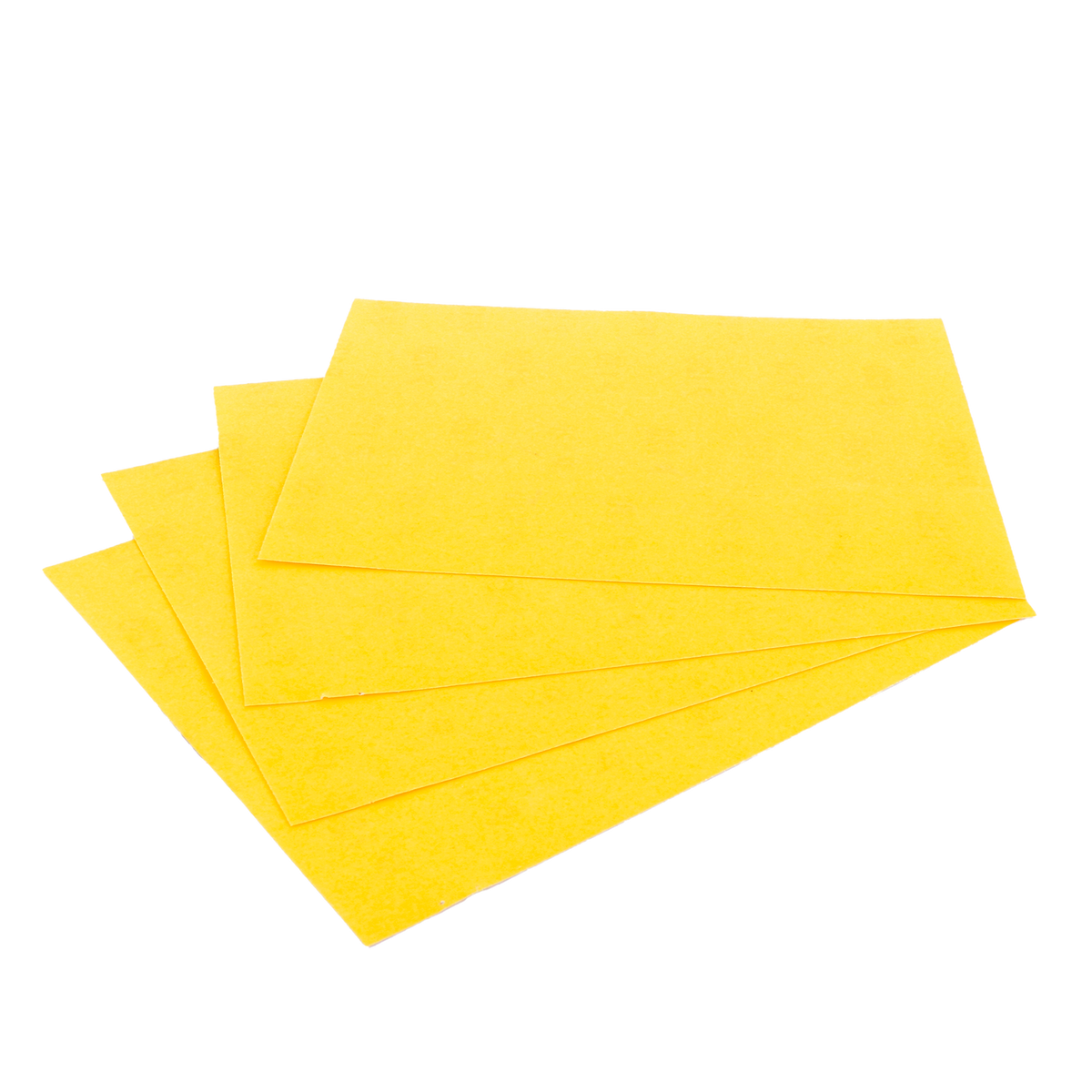 OCAI Lot de 4 feuilles abrasives grain fin 