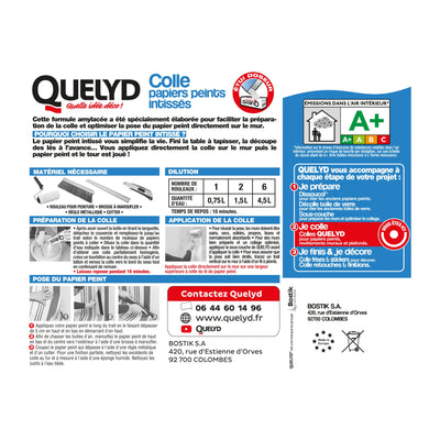 QUELYD Colle intissé Quelyd 0,3Kg