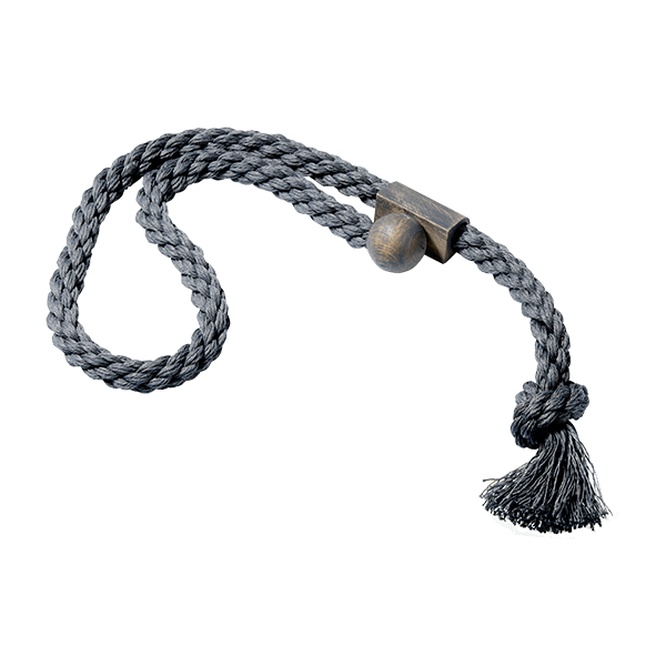 Embrasse aimantée FJORD coloris gris