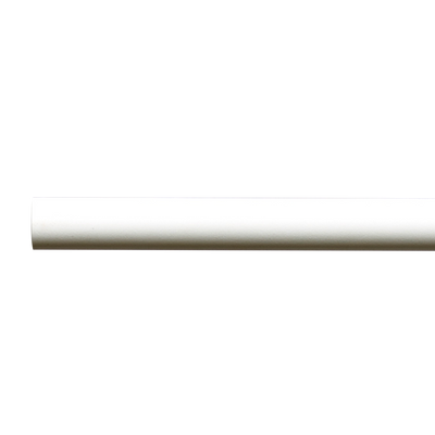 Barre à rideau Velours Blanc Mat