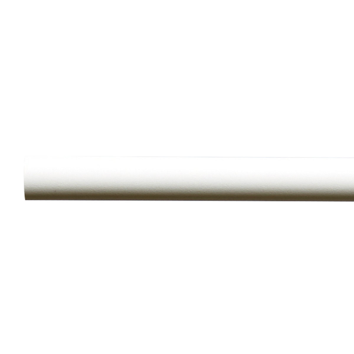 Barre à rideau Velours Blanc Mat