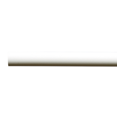 Barre à rideau Velours Blanc Mat