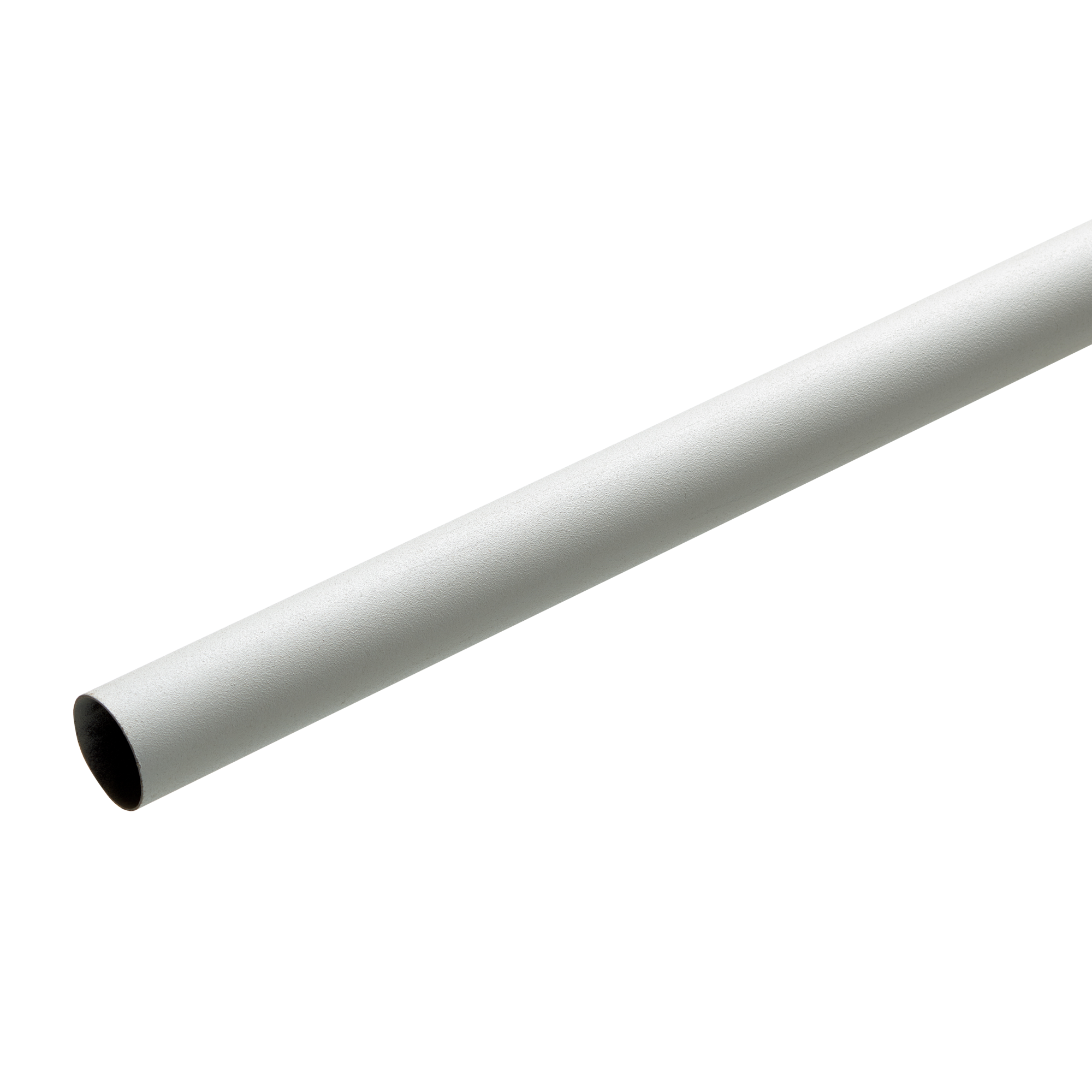 Barre à rideau VELOURS blanc grainé 2,8 cm 250 cm