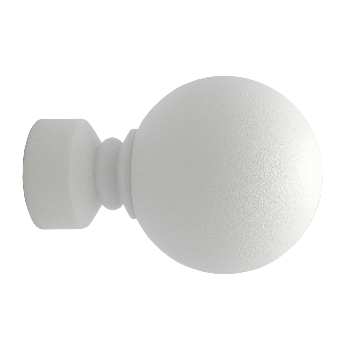 Embout Velours Blanc Mat