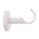 Support barre à rideau Velours Blanc Mat