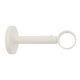 Support barre à rideau Velours Blanc Mat