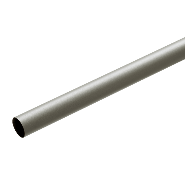 Barre à rideau VELOURS gris grainé 2,8 cm 150 cm
