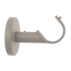 Support barre à rideau Velours Gris Mat