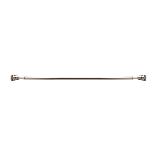 Barre à rideau ENTRE MURS nickel givré 2 cm de 55,0 à 90 cm