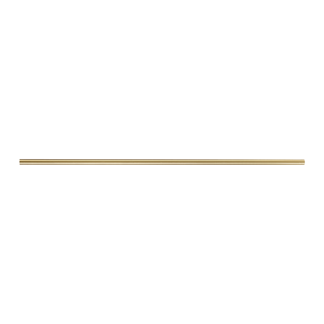 Barre à rideau TROMPETTE laiton mat 2,8 cm 150 cm