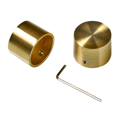 Embout Trompette Or Métal brossé