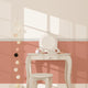 Galon vinyle Torsadia Blanc