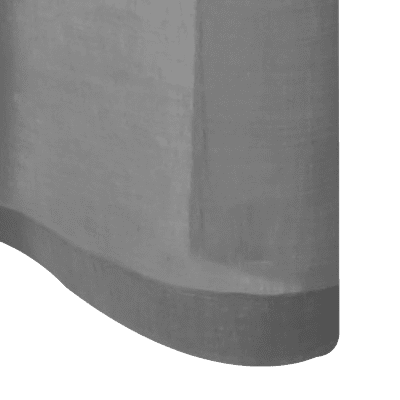 Voilage COLORS coloris gris 140 x 260 cm
