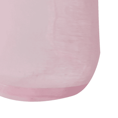 Voilage COLORS coloris rose pâle 140 x 260 cm