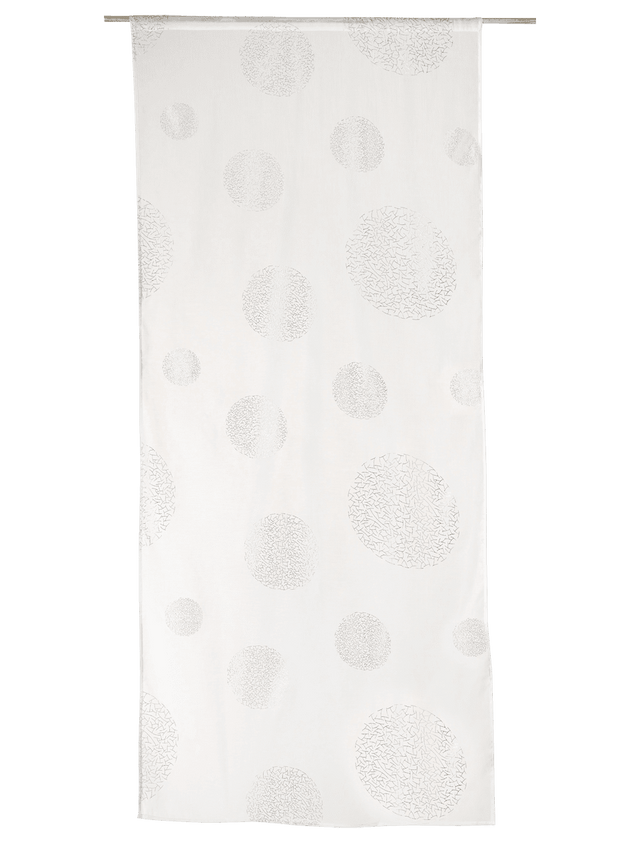 Vitrage ESSENTIEL coloris blanc 90 x 210 cm