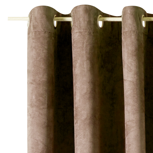 4MURS Rideau VELVET coloris chamois 140 x 260 cm
